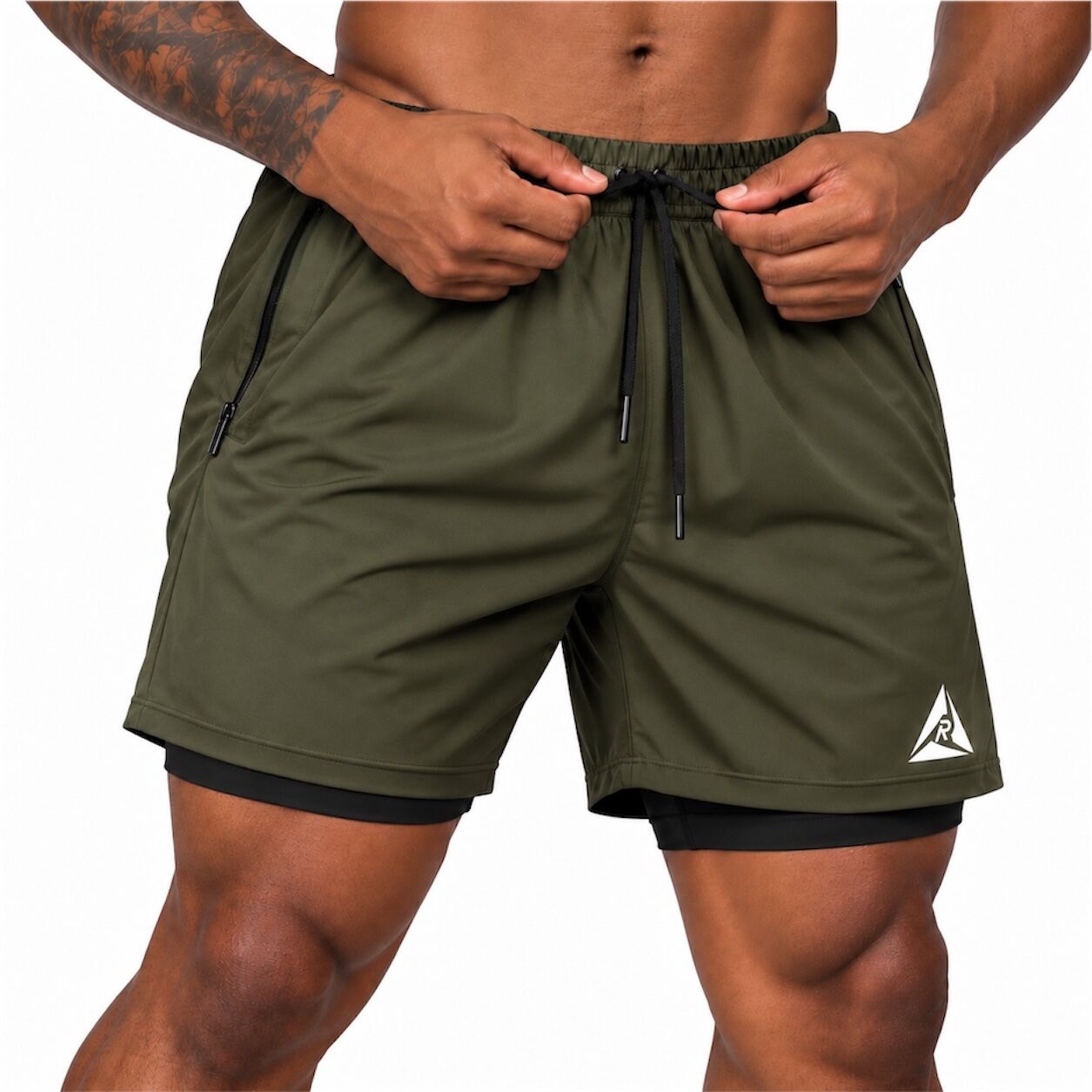 Pantaloneta Licra Corta Clásica Militar Original Ripple - Imagen 2
