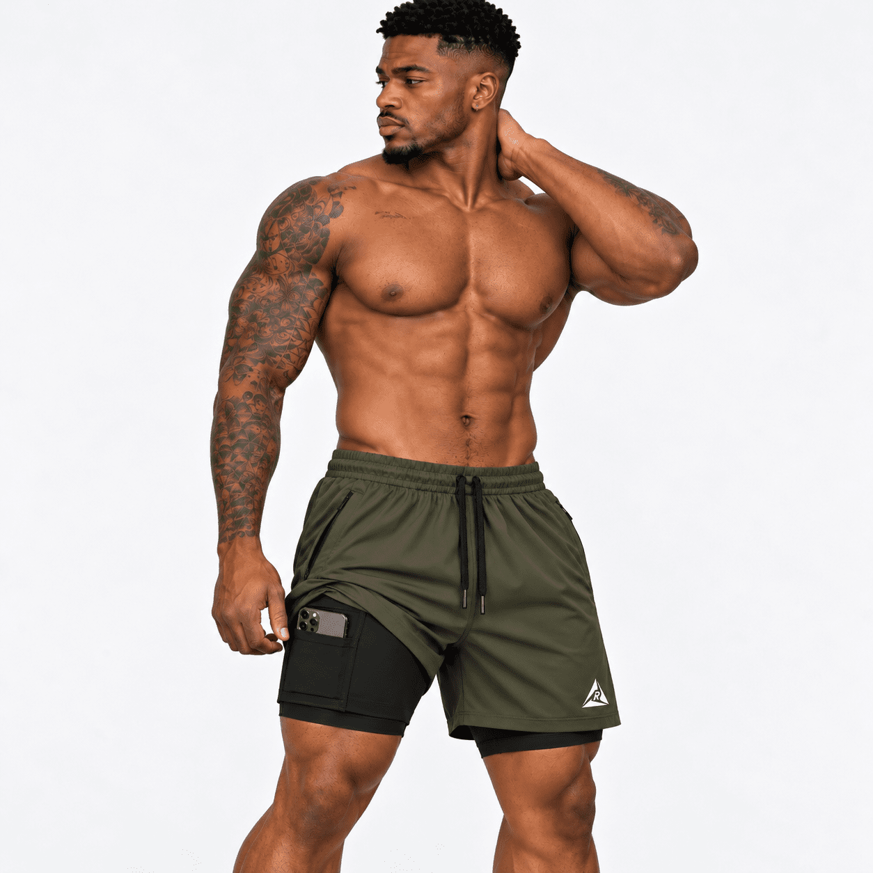 Pantaloneta Licra Corta Clásica Militar Original Ripple - Imagen 4