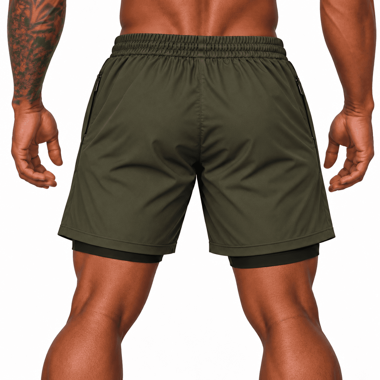 Pantaloneta Licra Corta Clásica Militar Original Ripple - Imagen 6