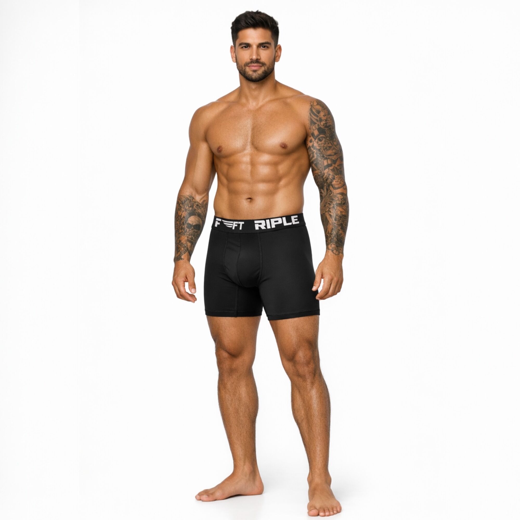 Boxer Hombre Negro Original RIPPLE - Imagen 4