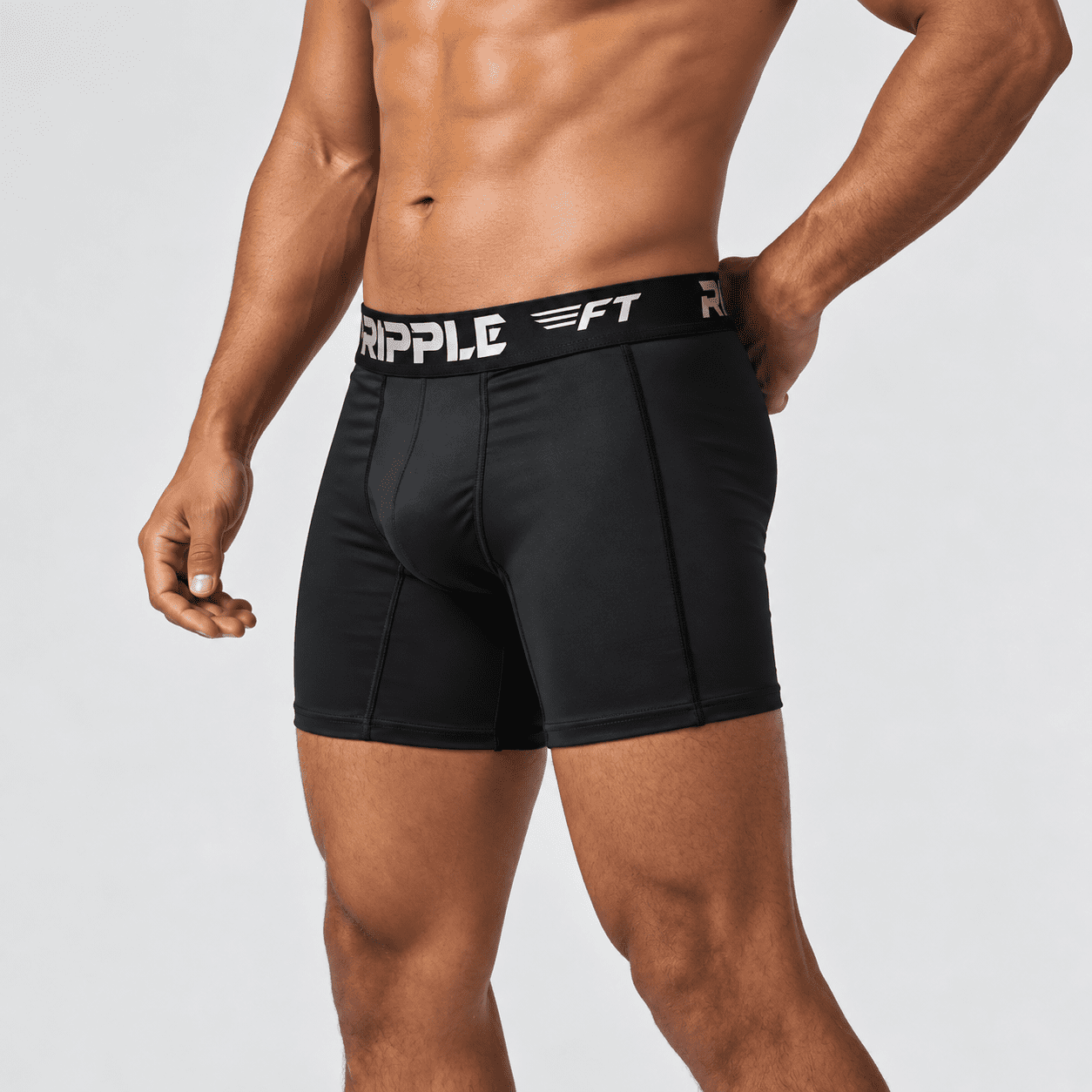 Boxer Hombre Negro Original RIPPLE - Imagen 4