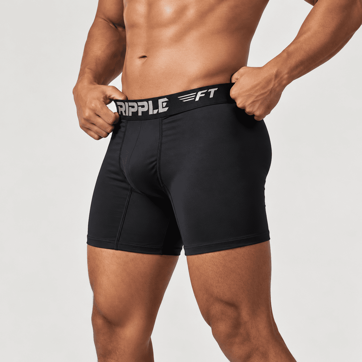 Boxer Hombre Negro Original RIPPLE - Imagen 3